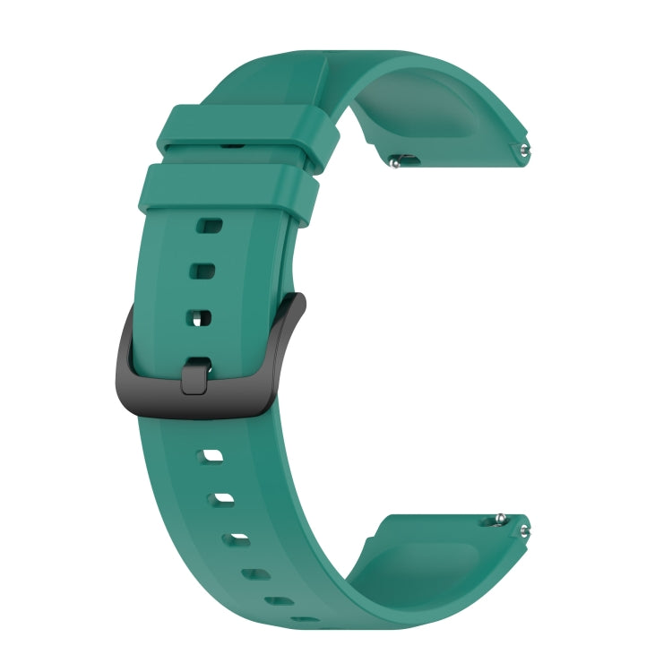 22mm Protruding Head Glossy Silicone Watchband, For Xiaomi Watch S1