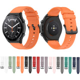 22mm Protruding Head Glossy Silicone Watchband, For Xiaomi Watch S1