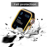 Two-color Electroplating PC Watch Case For Apple Watch Series, 3&2&1 38mm, 3&2&1 42mm
