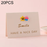20 PCS 3D Holiday Blessing And Thanksgiving Card, without Envelope