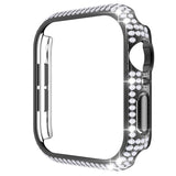 Hollowed Diamond PC Watch Case For Apple Watch Series, 3&2&1 38mm, 3&2&1 42mm