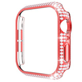 Hollowed Diamond PC Watch Case For Apple Watch Series, 3&2&1 38mm, 3&2&1 42mm