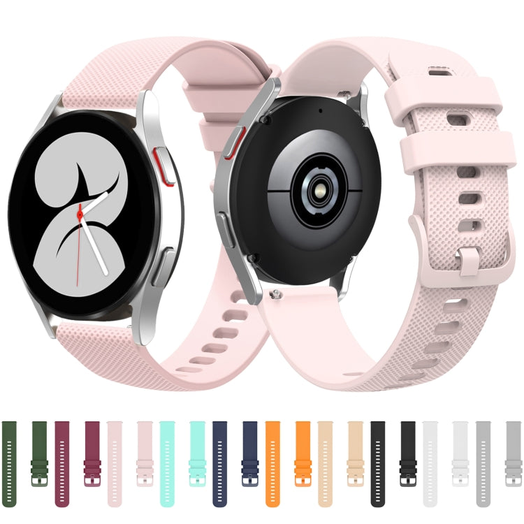 Pockmarked Tonal Buckle Silicone Watch Strap for Huawei Watch / Samsung Galaxy Watch, 20mm, 22mm