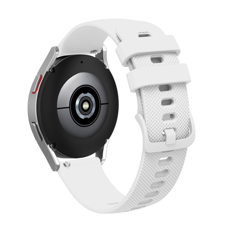 Pockmarked Tonal Buckle Silicone Watch Strap for Huawei Watch / Samsung Galaxy Watch, 20mm, 22mm