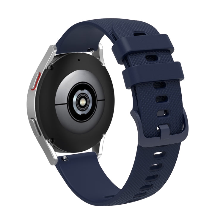 Pockmarked Tonal Buckle Silicone Watch Strap for Huawei Watch / Samsung Galaxy Watch, 20mm, 22mm