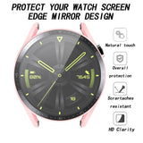Scale Frosted PC + Tempered Glass Watch Case, For Huawei Watch GT 3 42mm, For Huawei Watch GT 3 46mm