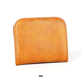 3537 Folding Short RFID Anti-Theft Coin Purse for Ladies
