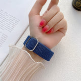 Adjustable Woven Watch Band, For Samsung Galaxy Watch4 40mm / 44mm