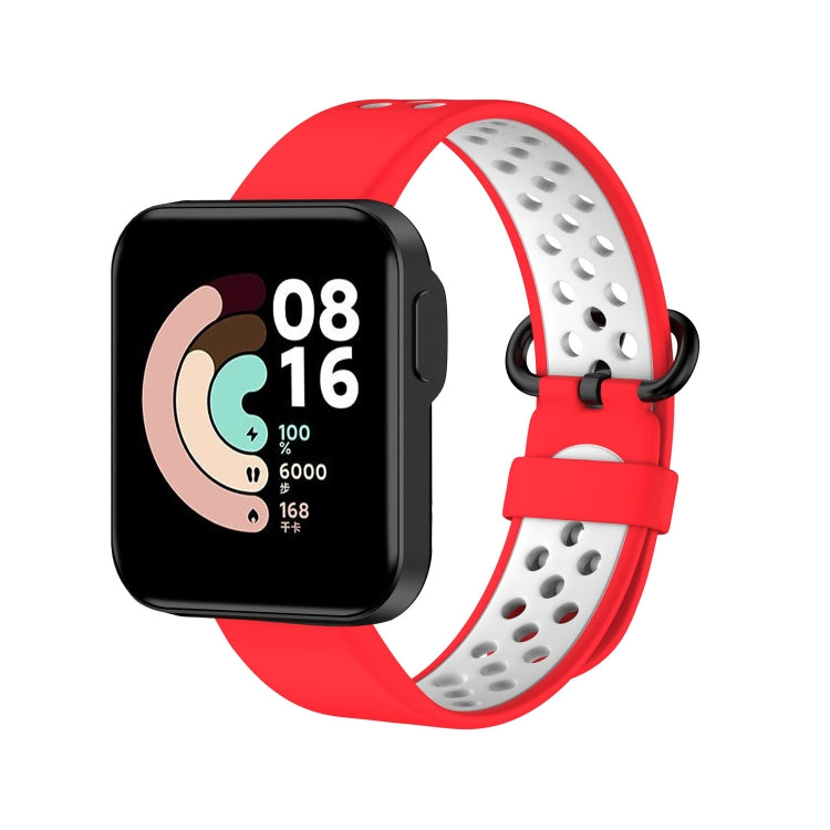 Two-color Silicone Watch Band, For Xiaomi Redmi Watch 2