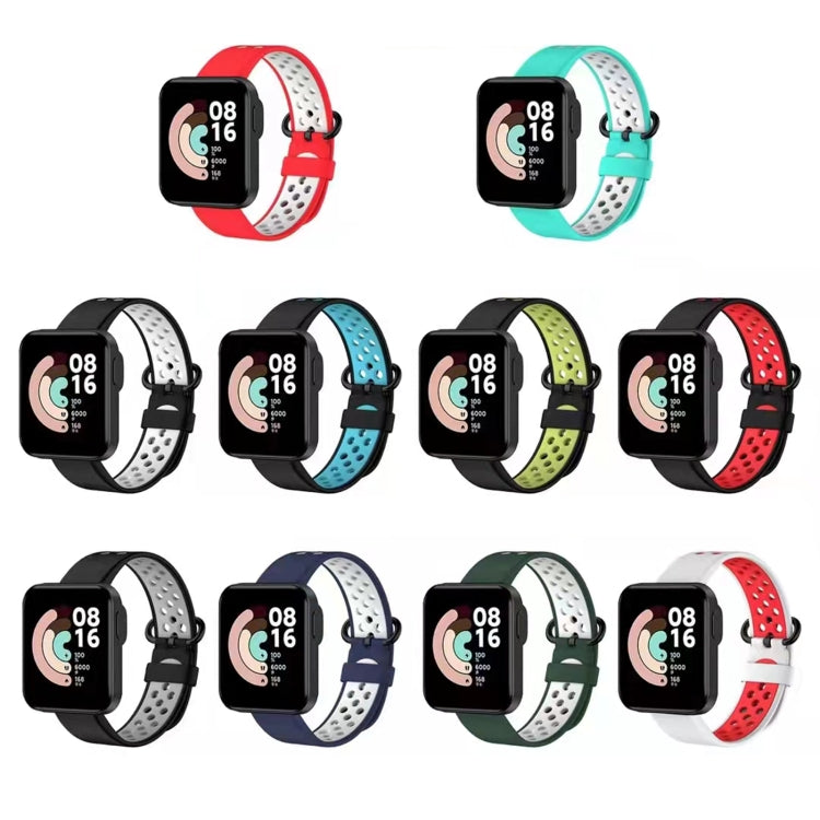 Two-color Silicone Watch Band, For Xiaomi Redmi Watch 2