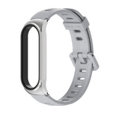 For Xiaomi Mi Band 6 / 5 / 4 / 3 Mijobs Flat Hole Silicone Watch Band, CS Case, GT Case, Plus Case, TF Case