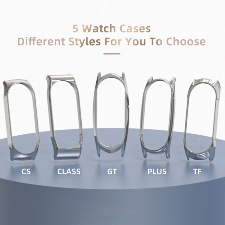 For Xiaomi Mi Band 6 / 5 / 4 / 3 Mijobs Flat Hole Silicone Watch Band, CS Case, GT Case, Plus Case, TF Case