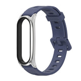 For Xiaomi Mi Band 6 / 5 / 4 / 3 Mijobs Flat Hole Silicone Watch Band, CS Case, GT Case, Plus Case, TF Case