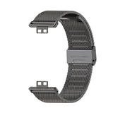 Mijobs Milan Buckle Stainless Steel Watch Band, For Huawei Watch Fit