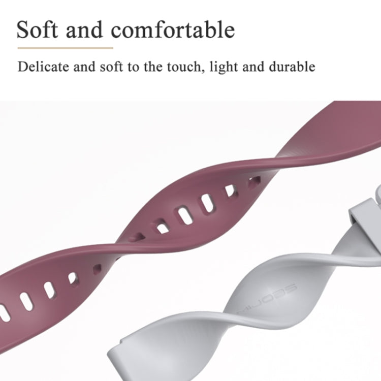 Mijobs CS Silicone Waterproof Watch Band, For Xiaomi Mi Band 6 / 5