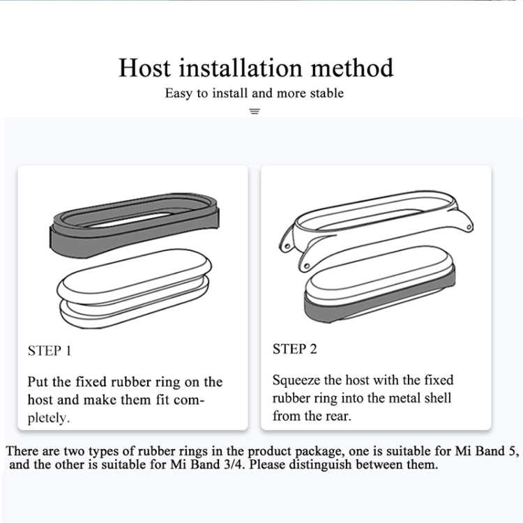 Mijobs CS Silicone Waterproof Watch Band, For Xiaomi Mi Band 6 / 5