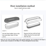 Mijobs CS Silicone Waterproof Watch Band, For Xiaomi Mi Band 6 / 5