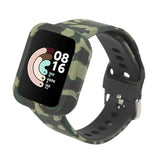 Camouflage Silicone Watch Band, For Xiaomi Redmi Watch, For Xiaomi Redmi Watch 2 / 2 Lite