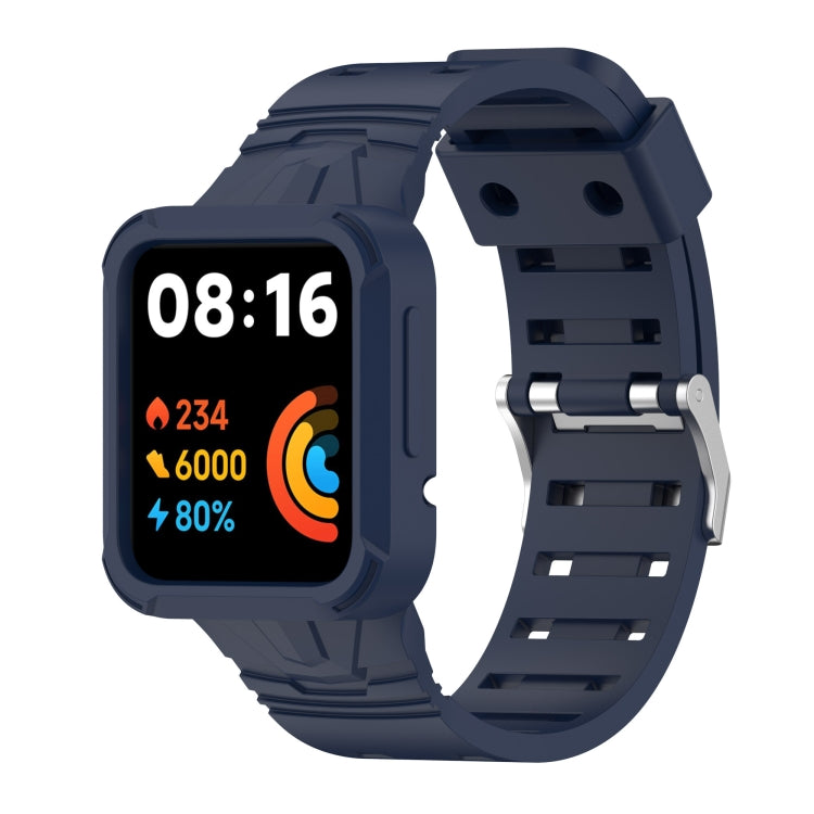For Xiaomi Redmi Watch 2 Lite/Watch Lite 2/Watch Lite/Redmi Watch 2/Redmi Watch Silicone Integrated Watch Band