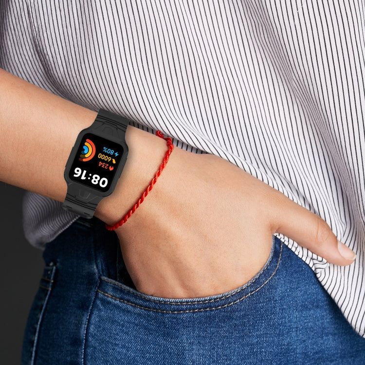 For Xiaomi Redmi Watch 2 Lite/Watch Lite 2/Watch Lite/Redmi Watch 2/Redmi Watch Silicone Integrated Watch Band