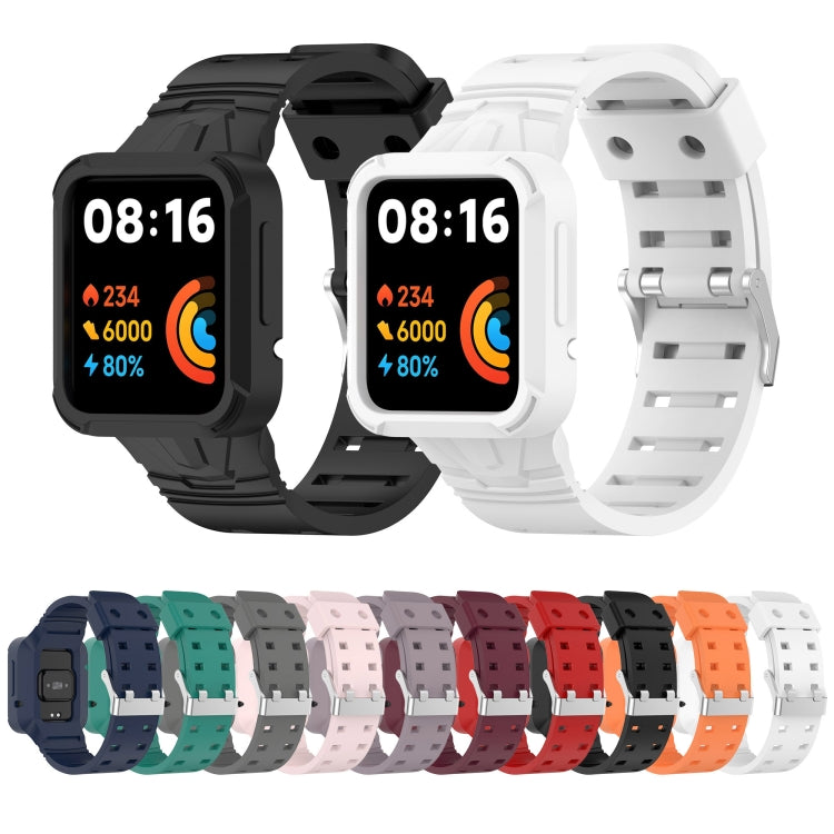 For Xiaomi Redmi Watch 2 Lite/Watch Lite 2/Watch Lite/Redmi Watch 2/Redmi Watch Silicone Integrated Watch Band