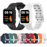 For Xiaomi Redmi Watch 2 Lite/Watch Lite 2/Watch Lite/Redmi Watch 2/Redmi Watch Silicone Integrated Watch Band