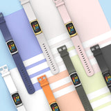 Mijobs Soft Silicone Watch Band, For Fitbit Charge5