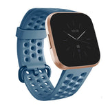 Breathable Silicone Watch Band, For FITBIT Versa 2, Size: Large