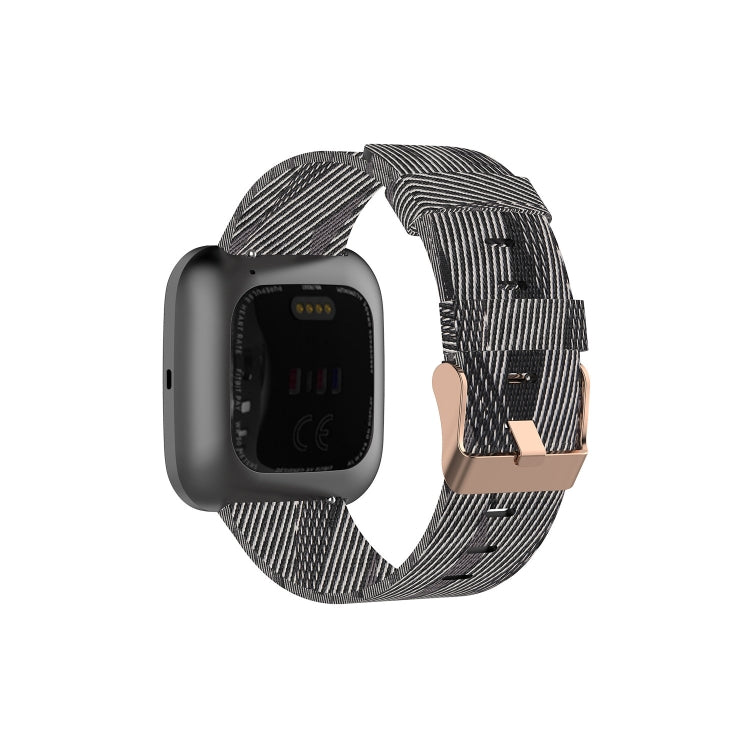 Canvas Watch Strap, For FITBIT Versa