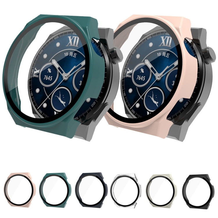 PC + Tempered Glass Watch Case, For Huawei Watch GT 3 Pro 46mm, For Huawei Watch Fit / Honor Watch ES