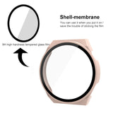 PC + Tempered Glass Watch Case, For Huawei Watch GT 3 Pro 46mm, For Huawei Watch Fit / Honor Watch ES
