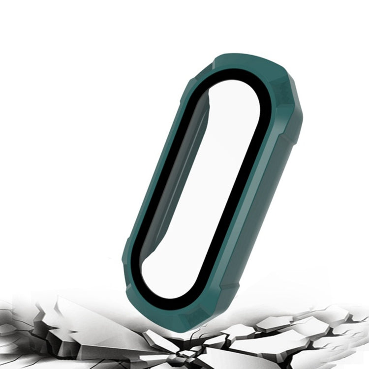PC + Tempered Glass Watch Case, For Xiaomi Mi Band 6 / 5 / 4 / 3