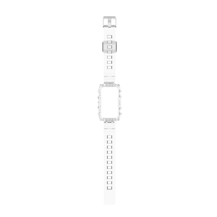 Integrated Transparent Silicone Watch Band, For Huawei Band 7