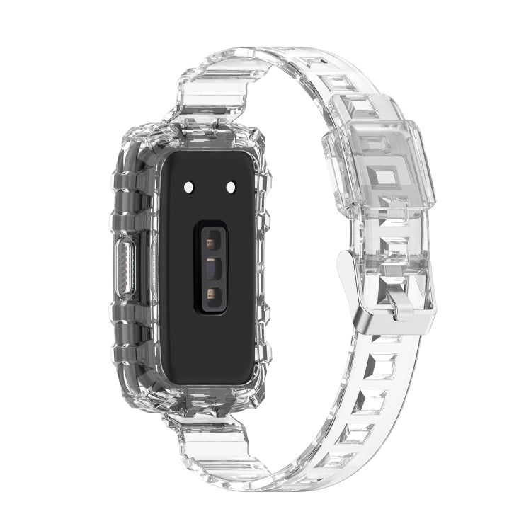 Integrated Transparent Silicone Watch Band, For Huawei Band 7