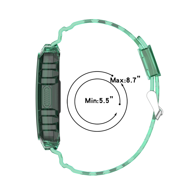 Integrated Transparent Silicone Watch Band, For Huawei Band 7