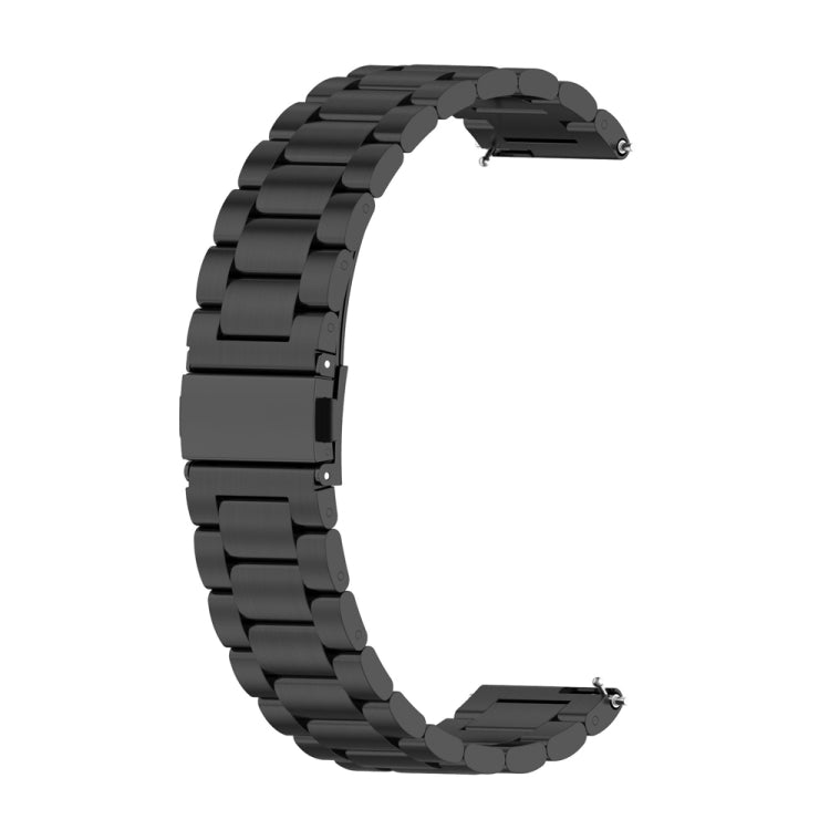Three-bead Metal Steel Watch Band, For Huawei GT 3 Pro 43mm, For Huawei GT 3 Pro 46mm