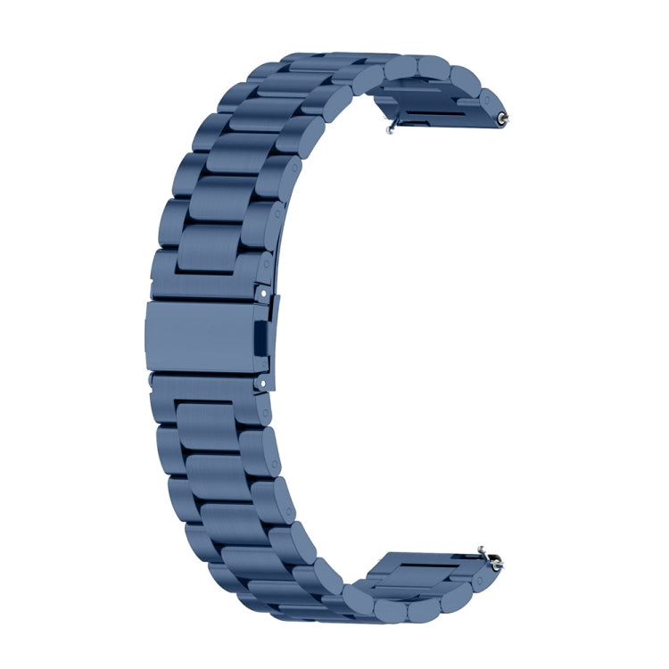 Three-bead Metal Steel Watch Band, For Huawei GT 3 Pro 43mm, For Huawei GT 3 Pro 46mm