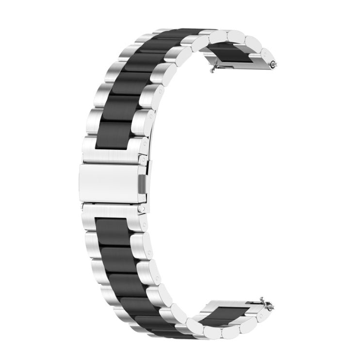 Three-bead Metal Steel Watch Band, For Huawei GT 3 Pro 43mm, For Huawei GT 3 Pro 46mm