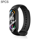 For Xiaomi Mi Band 7 / 7 NFC HD Scratch-proof Full Screen TPU Soft Film, 1 PC, 5 PCS