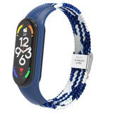 Adjustable Nylon Braided Integrated Watch Band, For Xiaomi Mi Band 7