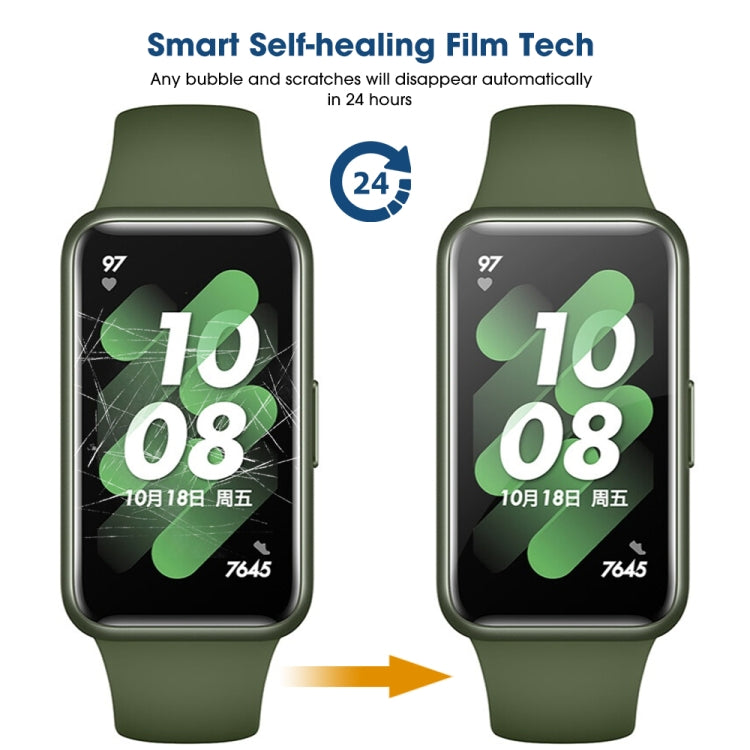 For Huawei Band 7 / 7 NFC HD Scratch-proof Full Screen TPU Soft Film, 1 PC, 5 PCS