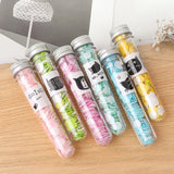 10pcs Disposable Portable Travel Tube Shape Boxed Confetti Soap Mini Soap Plate, Emoji Series, Animal Series, Succulent Series, Fruit Series, Words Series, Constellation Series, Cherry Blossom Series, Pig Baby Series Animal Series Animal Series