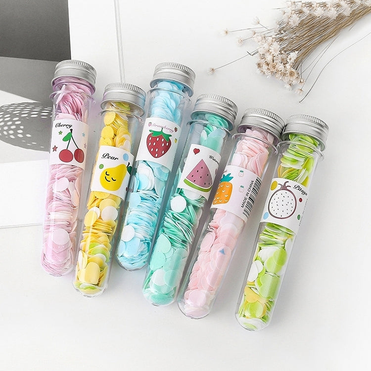 10pcs Disposable Portable Travel Tube Shape Boxed Confetti Soap Mini Soap Plate, Emoji Series, Animal Series, Succulent Series, Fruit Series, Words Series, Constellation Series, Cherry Blossom Series, Pig Baby Series Fruit Series Fruit Series