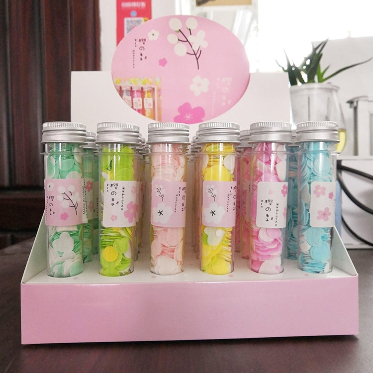 10pcs Disposable Portable Travel Tube Shape Boxed Confetti Soap Mini Soap Plate, Emoji Series, Animal Series, Succulent Series, Fruit Series, Words Series, Constellation Series, Cherry Blossom Series, Pig Baby Series Pig Baby Series Pig Baby Series