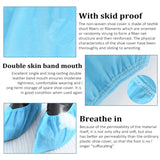 100 PCS 400g Disposable Shoe Covers Indoor Cleaning Floor Thicken Non-Woven Fabric Overshoes, Fabric Overshoes