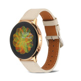 Genuine Leather Watch Band, For Samsung Galaxy Watch4 20mm, For Huawei Watch GT 3 Pro 22mm