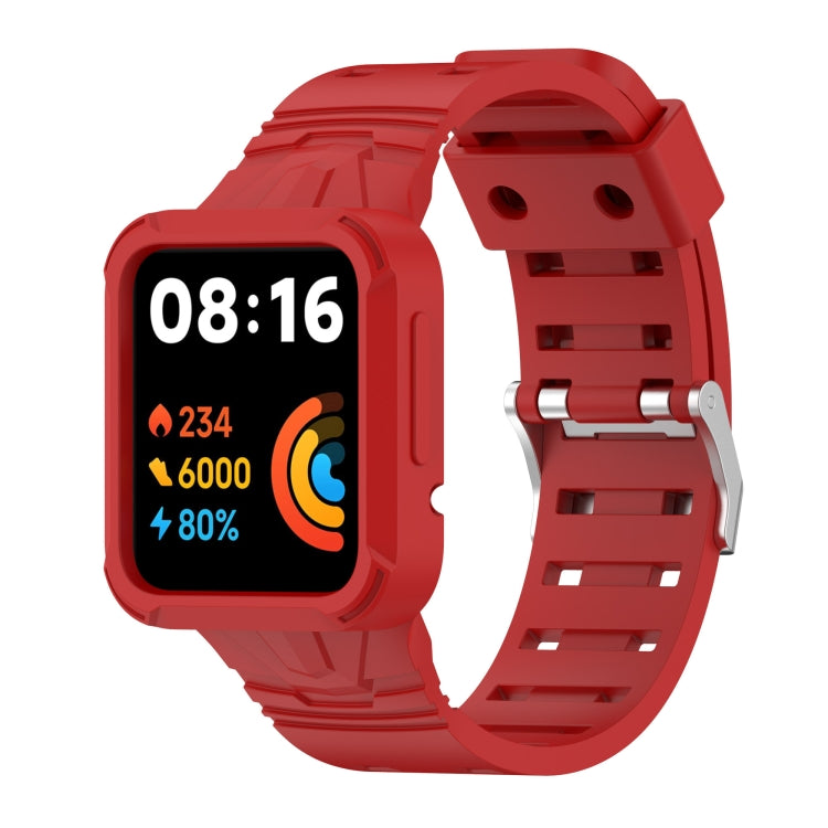 Silicone Integrated Watch Band, For Xiaomi Poco Watch
