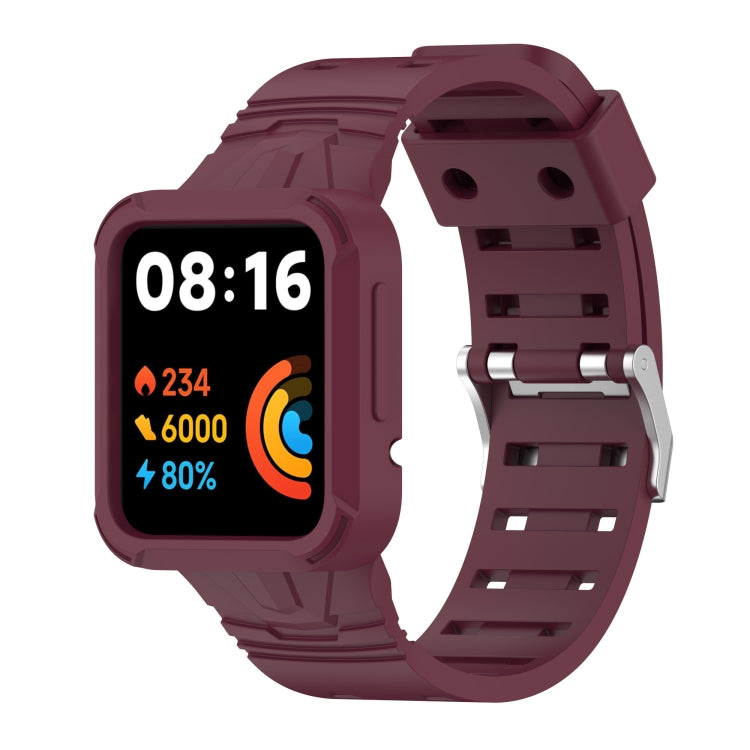 Silicone Integrated Watch Band, For Xiaomi Poco Watch