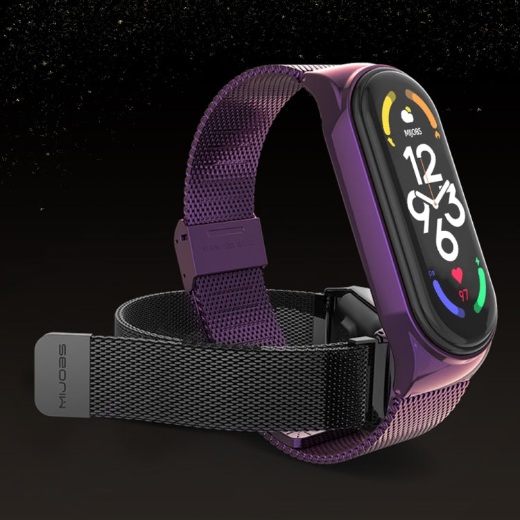 MIJOBS CS Milan Buckle Metal Watch Band, CS