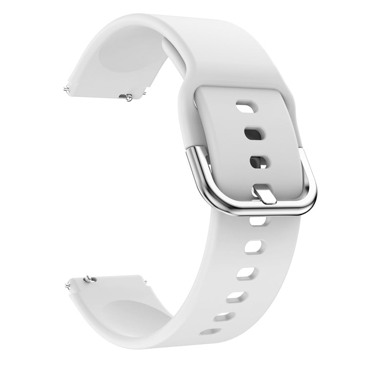 19mm Electroplating Buckle Silicone Watch Band, For ID205 / Willful SW021